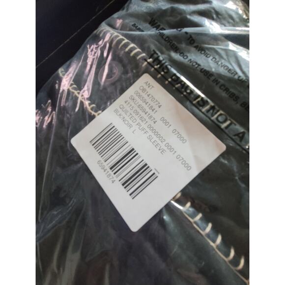 Anthropologie Quilted Puff-Sleeve Jacket - Size Large- New - Picture 5 of 5